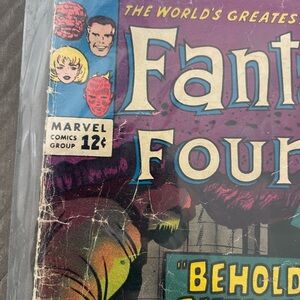 Fantastic Four vintage Marvel Comic Book